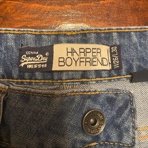 WOMENS Boyfriend Vintage Jeans, perfectly distressed yet in great shape!